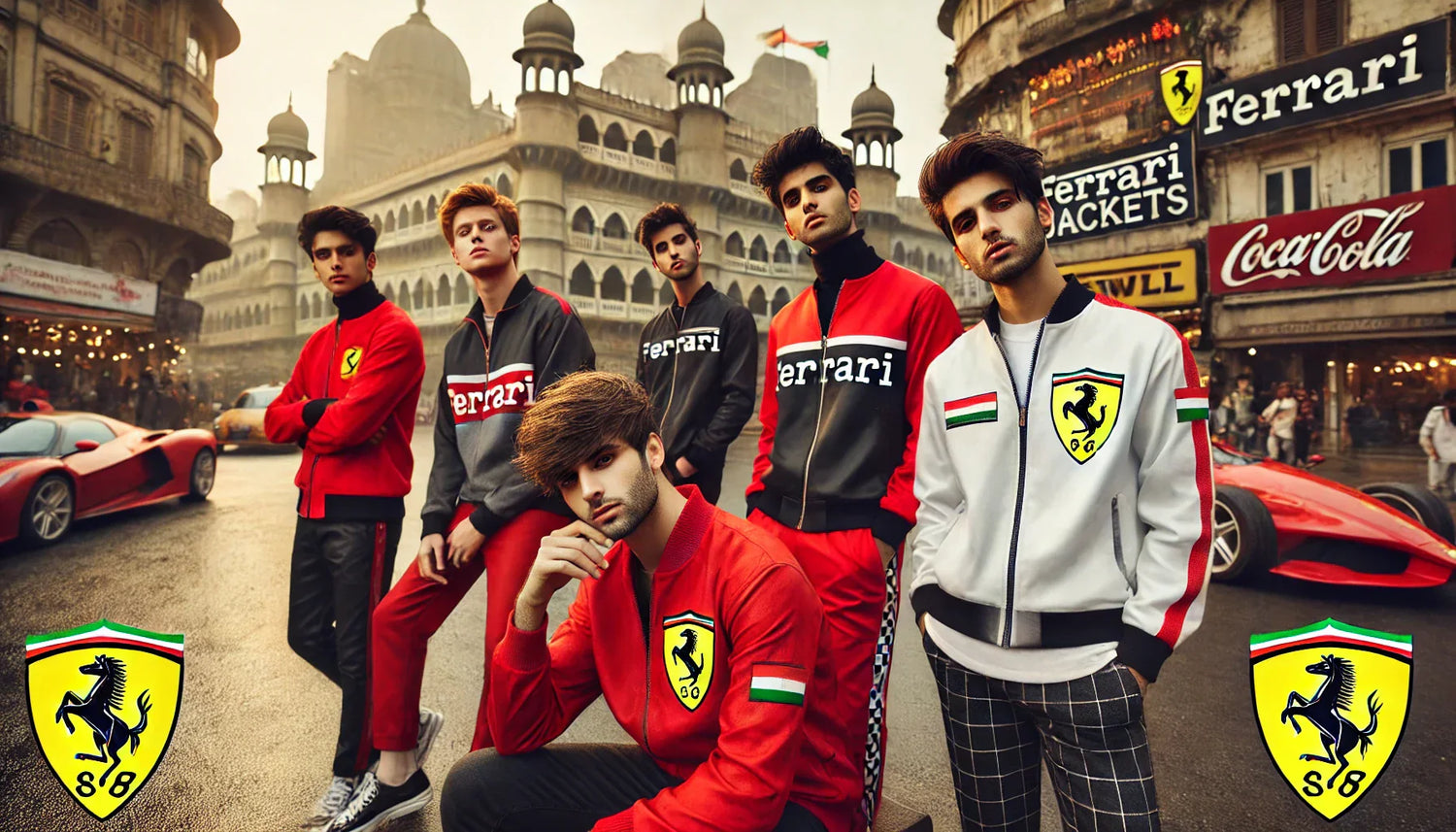 Jacket Style: Ferrari Fashion in India by Maison Feraia