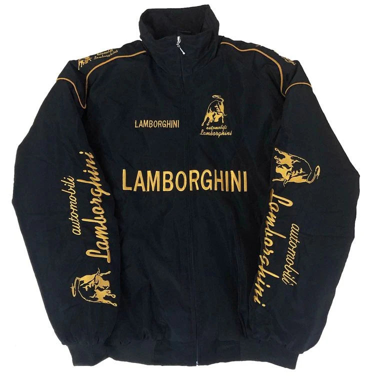 Lamborghini Racing puffer Embroidered Jacket – FERAÏA Limited Edition