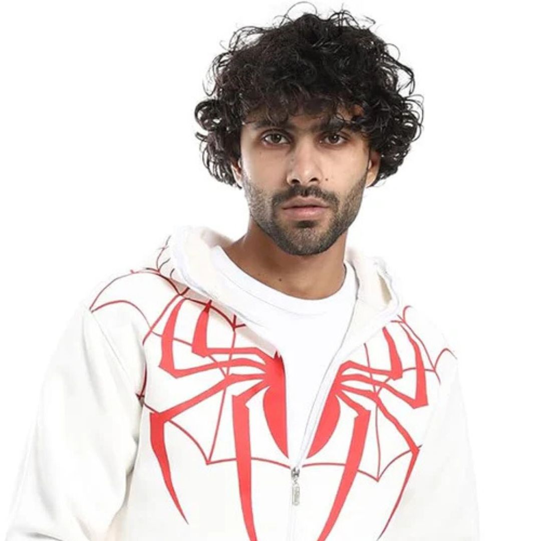 Reed Spider Hoodie – Kawaii Oversized Zip-Up Spiderman | Maison Feraia