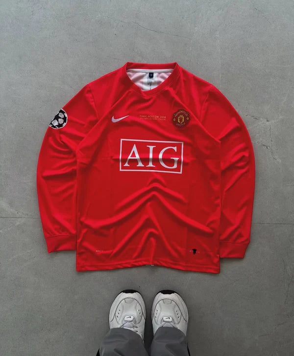 Manchester united Cristiano Ronaldo 2007- 08 Home Full sleeve | Maison Feraia