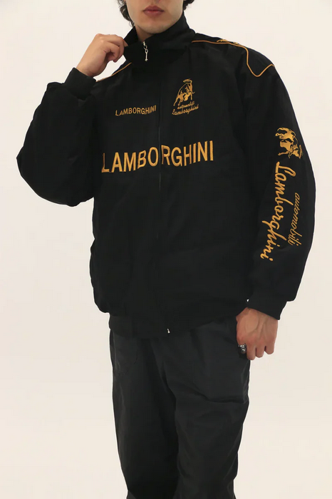Lamborghini Racing puffer Embroidered Jacket – FERAÏA Limited Edition