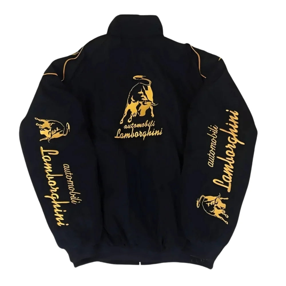 Lamborghini Racing puffer Embroidered Jacket – FERAÏA Limited Edition