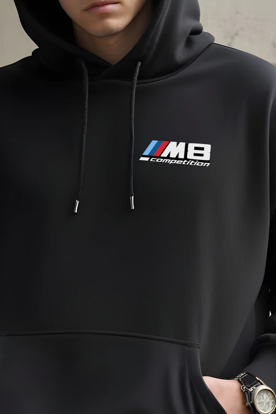 Black BMW M8 Hoodie | Maison Feraia