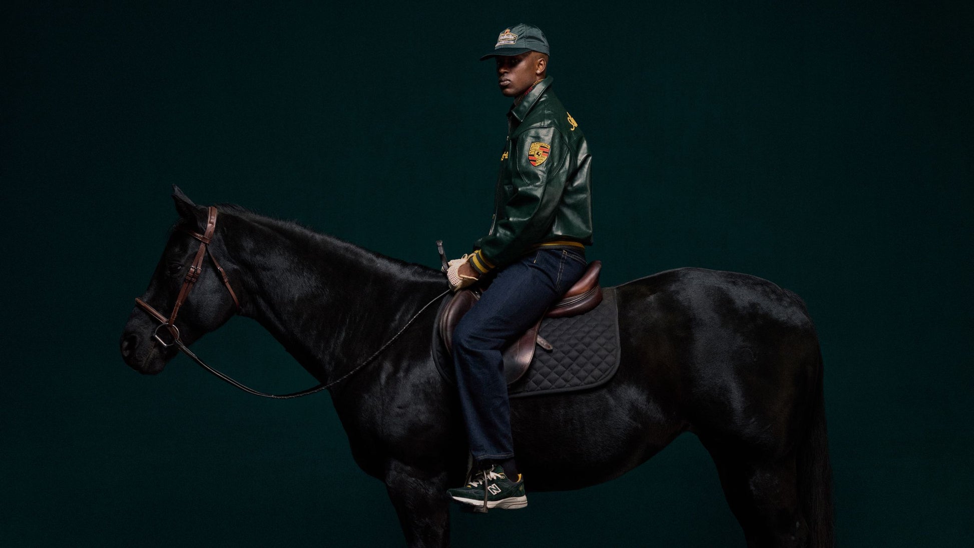 Porsche Vintage Leather Jacket | Maison Feraia Velocity Luxe Edition