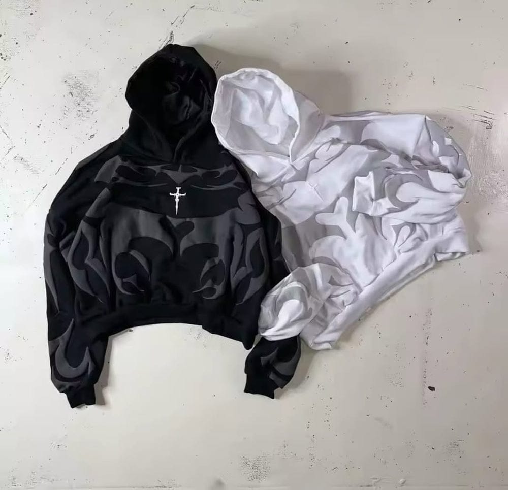 Depta Hoodie – Premium Puff Printed Oversized Hoodie | Maison Feraia
