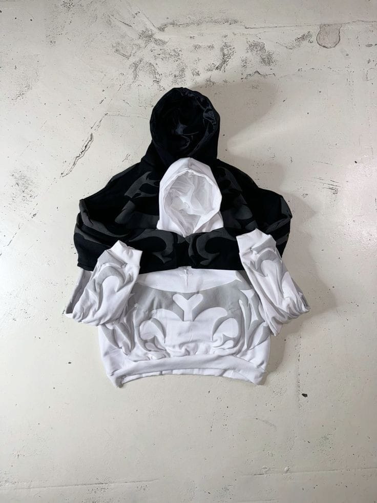 Depta Hoodie – Premium Puff Printed Oversized Hoodie | Maison Feraia