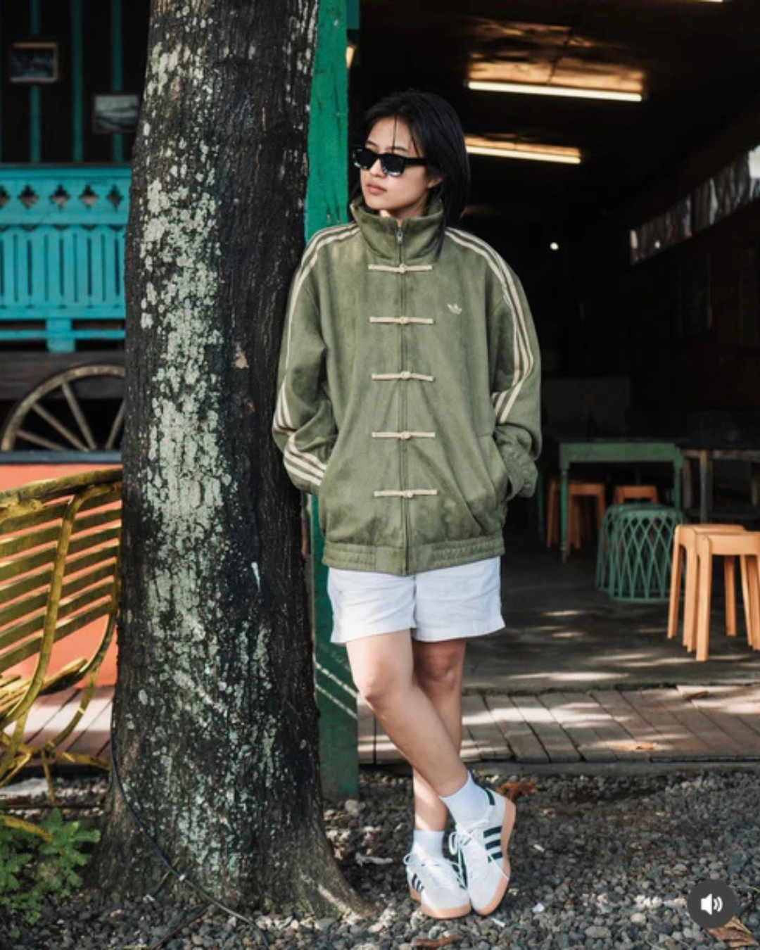 CNY-Inspired Premium Olive Green Suede Jacket | Maison Feraia