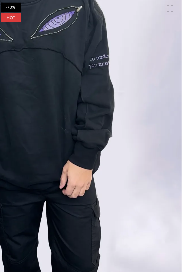 Rinnegan Eyes Anime Hoodie – Unisex Cosplay | Maison Feraia Streetwear