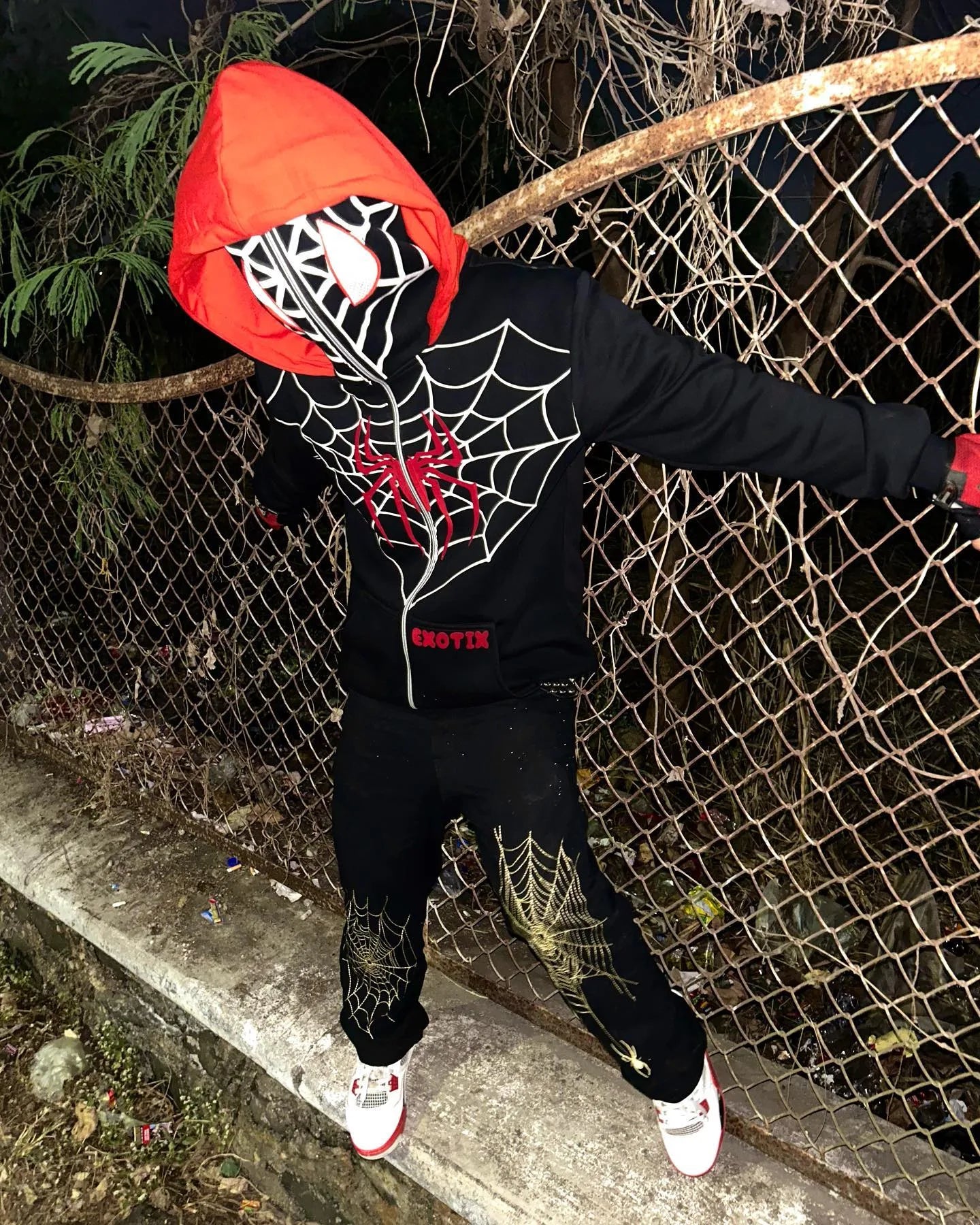 Black Spidey Hoodie for Men & Women – Marvel Style | Maison Feraia Street Wear
