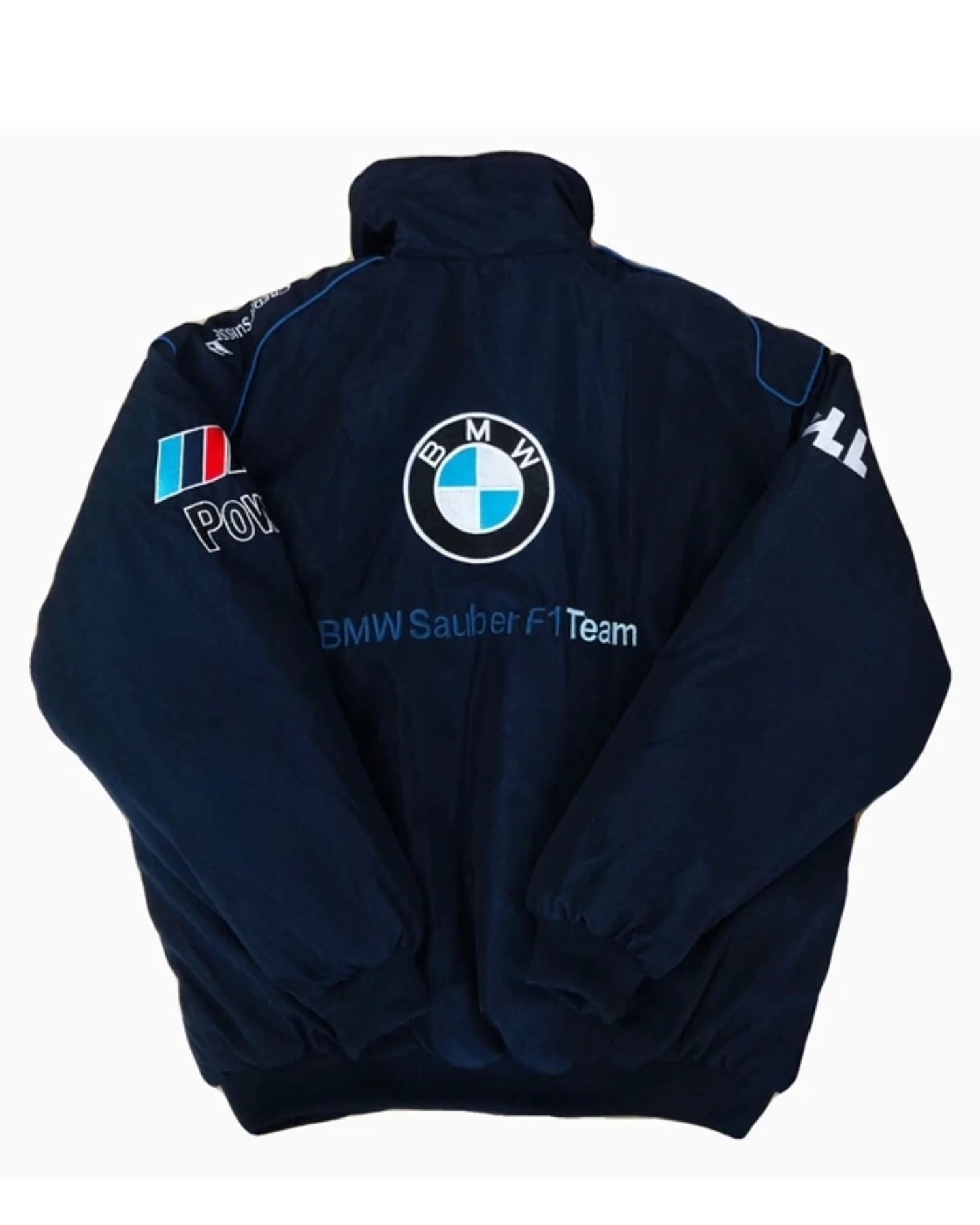 BMW Motorsport Streetwear Jacket | Premium BMW Petronas F1 Racing Jacket | Unisex Fashion | Maison Feraia