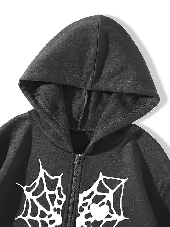 Heart Zipper Hoodie Unisex | Maison Feraia