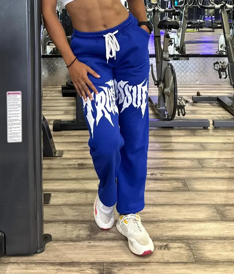Trust Issue Printed Baggy Pant | Bold Streetwear Style | Masion Feraia