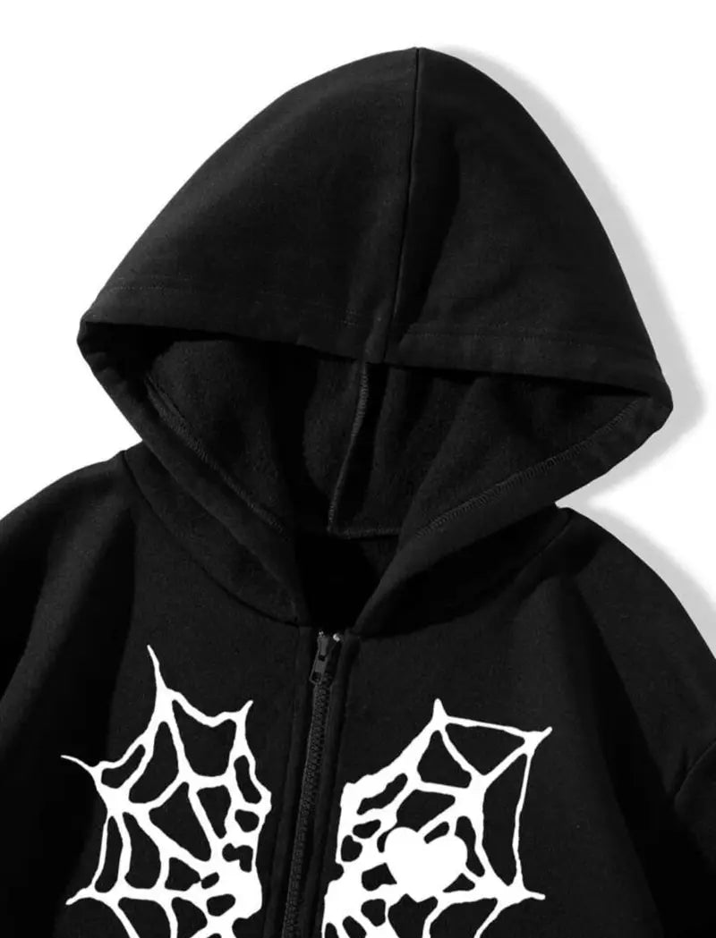 Heart Zipper Hoodie Unisex | Maison Feraia
