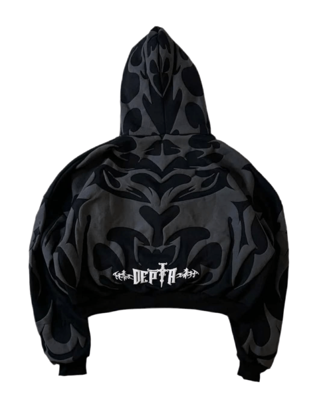 Depta Hoodie – Premium Puff Printed Oversized Hoodie | Maison Feraia