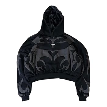 Tribal Shadow Depth Oversized Hoodie – Stylish Indian Streetwear | Maison Feraia